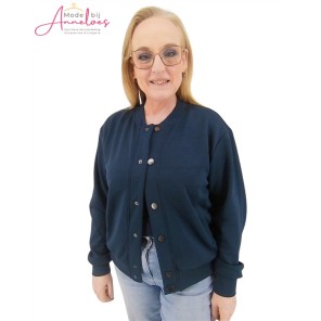 Enjoy Jasje Bomber 183262 Navy Enjoy Jasje Bomber 183262 Navy